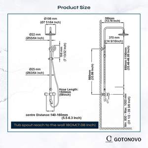 Système <span class=keywords><strong>de</strong></span> <span class=keywords><strong>douche</strong></span> <span class=keywords><strong>de</strong></span> luxe en acier inoxydable noir <span class=keywords><strong>colonne</strong></span> <span class=keywords><strong>de</strong></span> <span class=keywords><strong>douche</strong></span> murale <span class=keywords><strong>avec</strong></span> <span class=keywords><strong>robinet</strong></span> <span class=keywords><strong>de</strong></span> <span class=keywords><strong>baignoire</strong></span> <span class=keywords><strong>de</strong></span> pluie ensemble <span class=keywords><strong>de</strong></span> <span class=keywords><strong>douche</strong></span> <span class=keywords><strong>de</strong></span> salle <span class=keywords><strong>de</strong></span> bain - Product Image 6