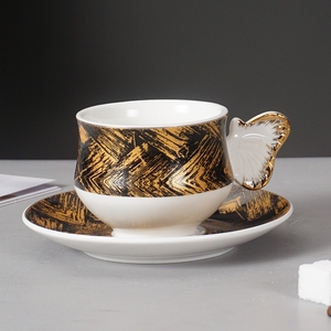 Juego de Tazas y Platos de Porcelana para Café, Té y Leche, Estilo Moderno, Minimalista, Ecológico, de Alta Calidad, Bajo MOQ, desde Almacén en China - Product Image 2