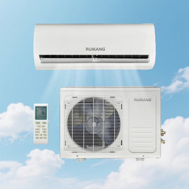Ruikang  Factory  Hot Selling   AC Unit 1Ton 1.5hp 12000BTU Split Air Conditioner R410a  220V 50Hz Air Conditioner Cooling Only