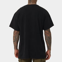 T-shirt décontracté pour homme en coton 100% - Coupe classique - 180 grammes - Tricot uni - Col rond - Toutes saisons