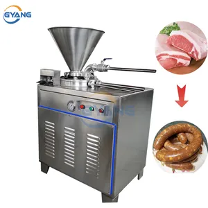 Automatic Ham Sausage Filling Machine Pneumatic Quantitative Sausage Stuffer Home Use