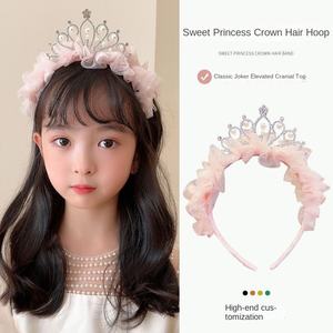 Fancyday <span class=keywords><strong>principessa</strong></span> Super fata corona fascia per ragazze perfetto compleanno foto accessorio <span class=keywords><strong>bambina</strong></span> morsetto per capelli del primo anno - Product Image 5