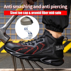 Zapatos <span class=keywords><strong>de</strong></span> Seguridad Deportivos Tiger Master Antideslizantes con Puntera <span class=keywords><strong>de</strong></span> Acero, Resistentes a Pinchazos, Ligeros y Cómodos para Hombre y Mujer con Logotipo - Product Image 5