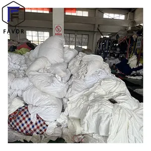 High Quality Cotton T Shirt Scraps Waste Industrial Fabrics Wiping Strong Oil And Water Absorption Capacity Industrial Rags