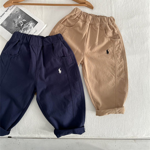 Tongxingyuan Harem Pants High Waist Loose Fit Breathable Long Pants Women Casual Cargo Style - Product Image 2