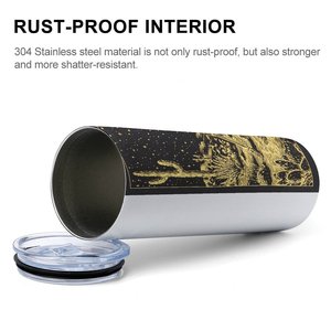 20Oz Straight Car Tumbler Stainless Steel Vacuum <b>Insulated</b> Custom Logo Portable Travel Mug - Product Image 6
