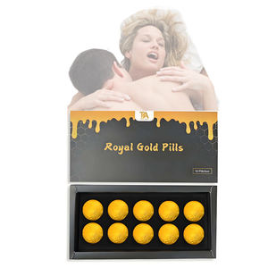 ยาเม็ดทองคำสูตรเพิ่มพลังงานและสมรรถภาพสำหรับผู้ใหญ่ ยาสมุนไพรจีนพรีเมียมสำหรับผู้ชาย ยอดขายดี - Product Image 1