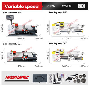 CJM250/JY250VF, precio bajo, mini máquinas de torno de banco portátiles con mandril de 125mm - Product Image 5