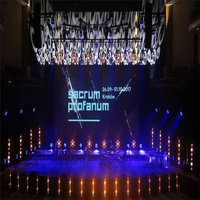 Seis Luces Estroboscópicas Retro Verticales, Cuerpo de ABS Resistente, LED DJ RGBW, Control DMX para Pista de Baile y Fiestas