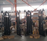Machine de gymnastique à câbles croisés, piles de poids, machine à câbles de barre de traction pour l'entraînement de force