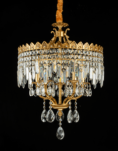 Klasik pirinç lamba kolye ışık balkon Loft resepsiyon masası aydınlatma restoran koridor avizeler kolye işıkları - Product Image 2