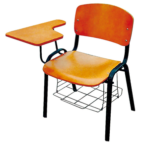 Chaise d'école à <span class=keywords><strong>prix</strong></span> d'usine avec tablette d'écriture, chaise pliable pour étudiants avec tablette pour salle de formation - Product Image 3