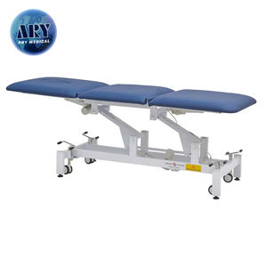 <span class=keywords><strong>Table</strong></span> d'examen d'échocardiogramme de lit de traitement d'hôpital de canapé de massage de civière <span class=keywords><strong>électrique</strong></span> complète d'échographie de choc pour l'<span class=keywords><strong>ostéopathie</strong></span> - Product Image 6