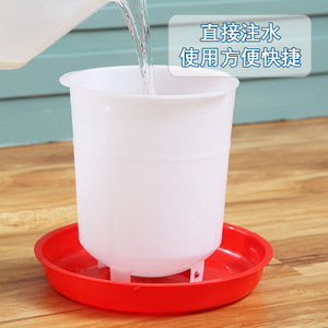 Bebedero automático de plástico tipo campana para aves de corral de 2L, 4L y 6L para la cría de pollos - Product Image 1