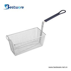 Colanders süzgeçler Catering sepeti patates derin kızartma çip paslanmaz çelik kızartma fritöz sepeti - Product Image 4