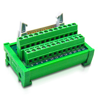 Adaptador de bloque de Terminal de enchufe de IDC-C, relé PLC, estación, carril DIN, módulo de bloque de relé, caja de empalme