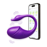 Culotte vibrante connectée pour femme, contrôlée par application, vibrations G-spot/vaginales, 9 fréquences, étanche, rechargeable par USB