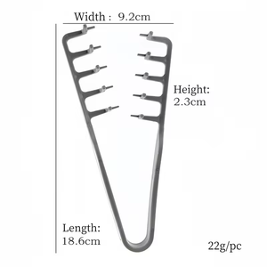 Nuovo Stile Strumenti per Parrucchieri Spazzola e Pettine per Acconciature Voluminose e Texturizzate, per Uso Commerciale, Viaggio e Casa - Product Image 2