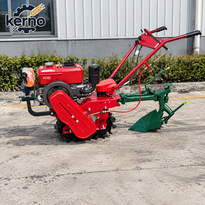 Kerno - Motocultor de Alta Productividad de 7-9 HP, con Tracción en las Ruedas, Profundidad de Trabajo de 10-30 cm, con Arado para Granja - Product Image 1