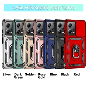 เคสแม่เหล็กติดในรถยนต์แบบมีห่วงสำหรับ <span class=keywords><strong>Xiaomi</strong></span> 14T PRO 5g 13 12 Pro 12X redmi Note 14 12 Pro ปกป้องเลนส์กล้องสไลด์ <span class=keywords><strong>A1</strong></span> - Product Image 2