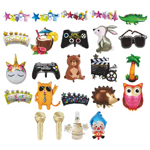 بالونات عيد ميلاد 5-10 بوصة مملوءة بالهواء من الكرتون بتصميم مخصص ، ألعاب إعلانية وهدايا لاحتفالات عيد الميلاد - Product Image 1