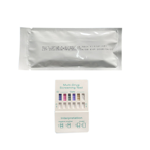 Kit <span class=keywords><strong>de</strong></span> <span class=keywords><strong>test</strong></span> rapide <span class=keywords><strong>de</strong></span> <span class=keywords><strong>dépistage</strong></span> <span class=keywords><strong>de</strong></span> drogues urinaires DEEPBLUE à 6 paramètres, utilisation manuelle, certifié CE, précision <span class=keywords><strong>de</strong></span> 99,9 % pour usage professionnel et judiciaire - Product Image 6