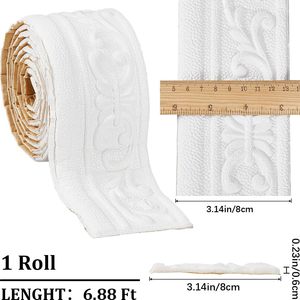 Moldura de Espuma Autoadhesiva 3D Estéreo para Decoración de Paredes, Esquinas de Techo y Bordes - Product Image 2