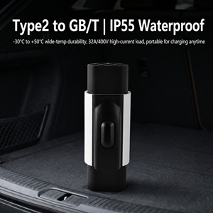 อะแดปเตอร์ชาร์จรถยนต์ไฟฟ้า OEM <span class=keywords><strong>Type</strong></span> 2 เป็น GB/T รุ่นที่ 2 32A 11KW สามเฟส แบบกำหนดเอง ใช้ได้กับ BYD, Wuling, Leapmotor - Product Image 4