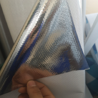 Barrière radiante tissée en feuille d'aluminium hautement réfléchissante et imperméable pour l'isolation des toits et des maisons conteneurs