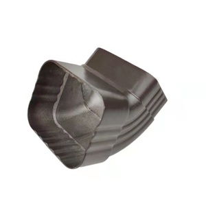 <span class=keywords><strong>Coude</strong></span> carré en alliage d'aluminium pour <span class=keywords><strong>gouttière</strong></span>, raccord de drainage d'évier, dispositif de drainage latéral à 65 degrés - Product Image 3