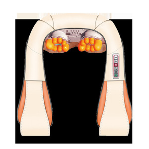 Cross Border Kneading Massage Shawl Neck Back Heat Therapy Rechargeable Plug In Dual Use Massager - Product Image 1