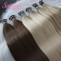 Extensions de cheveux vierges Genius Weft à double trame, invisibles, pour une installation rapide, nouvelles couleurs de salon
