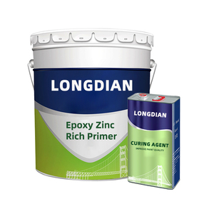 Nhà Máy Bán Buôn Nước Dựa 702 Màu Xám Cầu Tàu Epoxy Kẽm Giàu Sơn Lót 20Kg Chống Gỉ Cho Lớp Phủ Nhựa Và Thuyền Sơn - Product Image 1