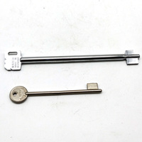 Clé vierge non taillée de 185 mm de fabrication chinoise pour serrurier, destinée à la découpe de clés