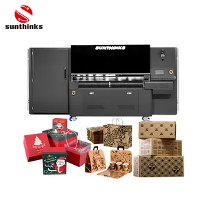 Sunthinks SC600 Digital Single Pass Large Corrugated Carton Box Inkjet Printing Machine With New OEM A3 Printbar By HP