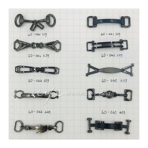 Khóa Kim Loại Chất Lượng Tốt Cho Giày Khóa Kéo Màu Đen Khóa Giày Nam Phụ Kiện Vật Liệu Giày Quyến Rũ - Product Image 1