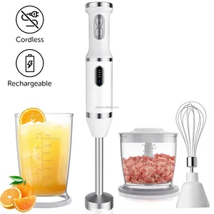 200w Smart Kitchen Appliance Electric 5 In 1 Fruit Food Immersion Stick Hand Blender Manual Set Mixer Cordless Batidora De Mano