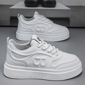 Petites chaussures blanches pour hommes, polyvalentes, légères, confortables et décontractées pour adolescents au printemps et <span class=keywords><strong>en</strong></span> été - Product Image 4