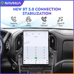 NaviHua, <span class=keywords><strong>precio</strong></span> de fábrica, reproductor Multimedia de pantalla Tesla, monitor de actualización Interior para Chevrolet Silverado/GMC Sierra 2019-2021 - Product Image 5