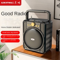 Haut-parleur portable d'extérieur, système audio multifonctionnel pour la maison et la danse de rue, microphone, radio pour paiement par code QR et carte