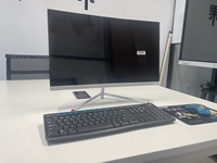 Komputer All-in-One IPS Lengkung I3 I5 CPU Generasi ke-4 Layar 23.8 Inci Full View untuk Penggunaan Kantor