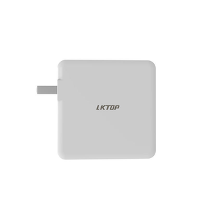 Cargador Rápido LKTOP 100W GaN de 4 Puertos (2C+2A), Cargador de Pared Compacto para Laptop, Teléfono, Tablet, PD 3.0, QC 4.0, Viajes Internacionales - Product Image 4