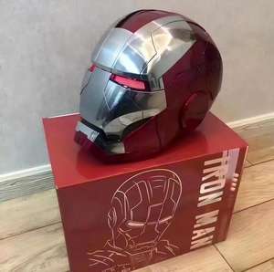 <span class=keywords><strong>Casco</strong></span> <span class=keywords><strong>de</strong></span> <span class=keywords><strong>Iron</strong></span> <span class=keywords><strong>Man</strong></span> Jarvis 1:1, Colección <span class=keywords><strong>de</strong></span> Grado Profesional MK5, Resina Plástica ABS, Control por Voz <span class=keywords><strong>Inteligente</strong></span>, Tecnología Tres en Uno, con Luz - Product Image 1