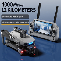 Drone professionnel RC 4K S880 Pro Max avec évitement d'obstacles au laser, retour automatique GPS, largage aérien longue portée et accessoires pour drones