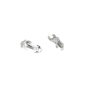 Clips d'oreille en acier inoxydable 316L pour boucles d'oreilles invisibles sans perçage, matériaux de bricolage, clips à ressort, unisexe - Product Image 5