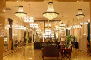 Candelabro de cristal Vintage de cobre clásico Americano de lujo francés para restaurante sala de estar Hotel dormitorio luces colgantes - Product Image 6