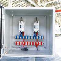 Armoire GCS Zhongyong Modèle HV/LV avec courant nominal de 100A, tension 380V/660V pour la transmission d'énergie électrique