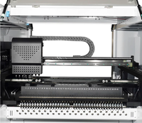 Máquina de Montaje de Chips SMT Eficiente, Dispositivo de Selección y Colocación de Componentes SMD HW-T8SG-80F con 8 Cabezales + 80 Alimentadores