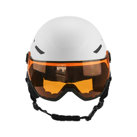 Casque de neige de snowboard snowboard personnalisé en usine avec lunettes pour casque de ski pour jeunes adultes avec visière casco da sci Casques de ski