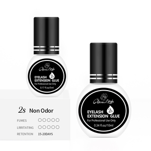 GLAMLASH Corea 1-2s Tiempo de secado Más potente D + Pegamento para pestañas Sky Black Cap Adhesivo líquido para extensiones de pestañas - Product Image 6